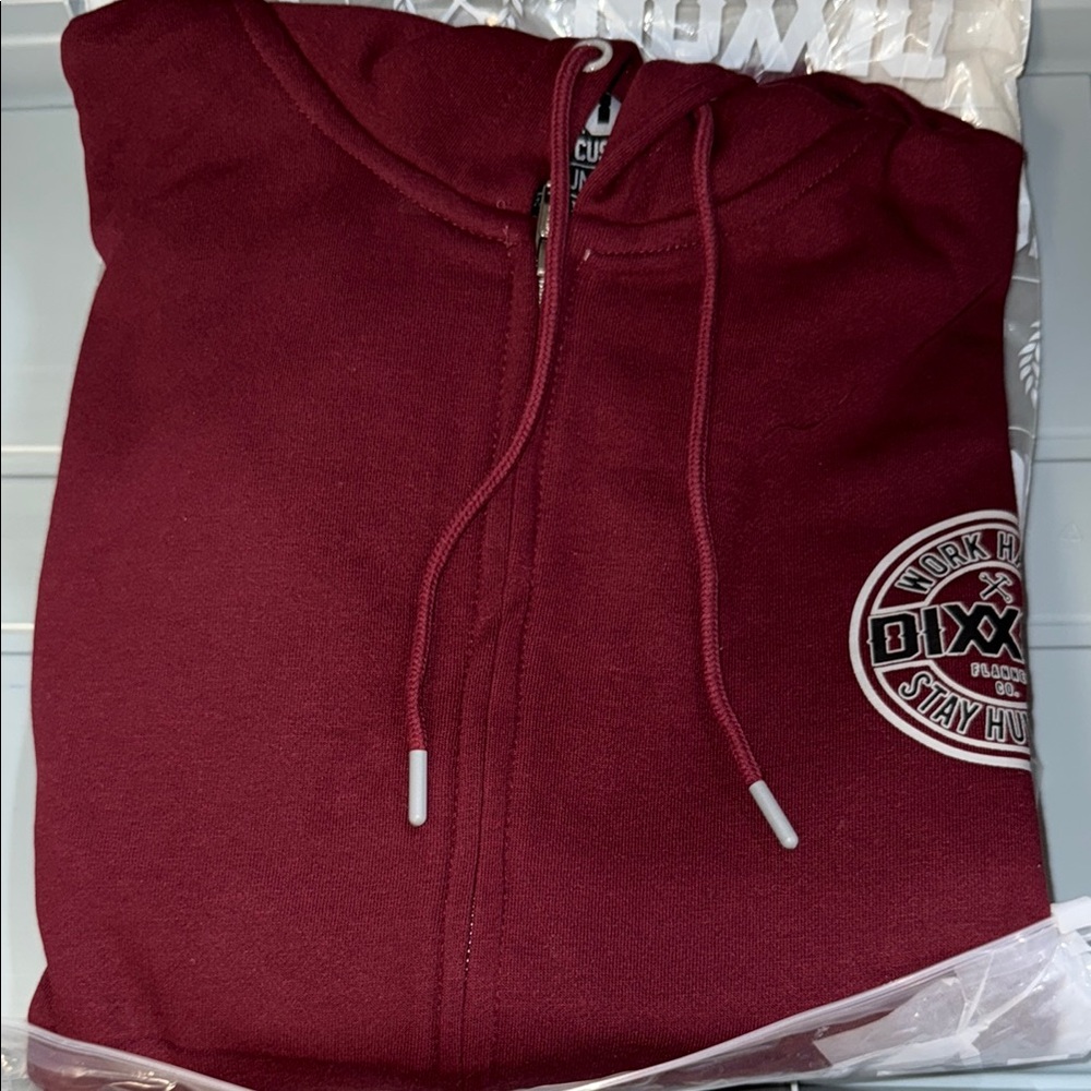 DIXXON Maroon Hoodie